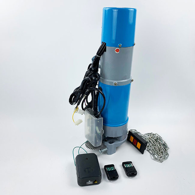 Blue 12v Automatic Rolling Shutter Motor 9m Lifting Height