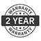 2 years warranty
