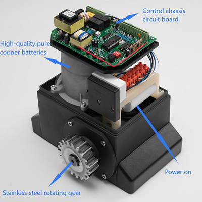 Remote Control Automatic Sliding Gate Opener For Fence Driveway