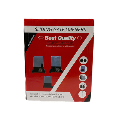 370W 600 Kg Light Weight Sliding Gate Opener Set With All Accessories