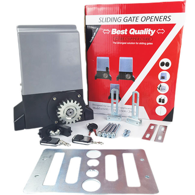 Lightweight 370W 600Kg Sliding Gate Motor Kit Built In Control Board