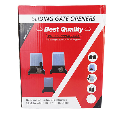 Ac 110V 1500Kg Sliding Gate Opener Sets With Remote + Racks  Aluminum