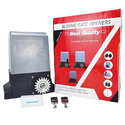 Lightweight 370W 600Kg Sliding Gate Motor Kit Built In Control Board